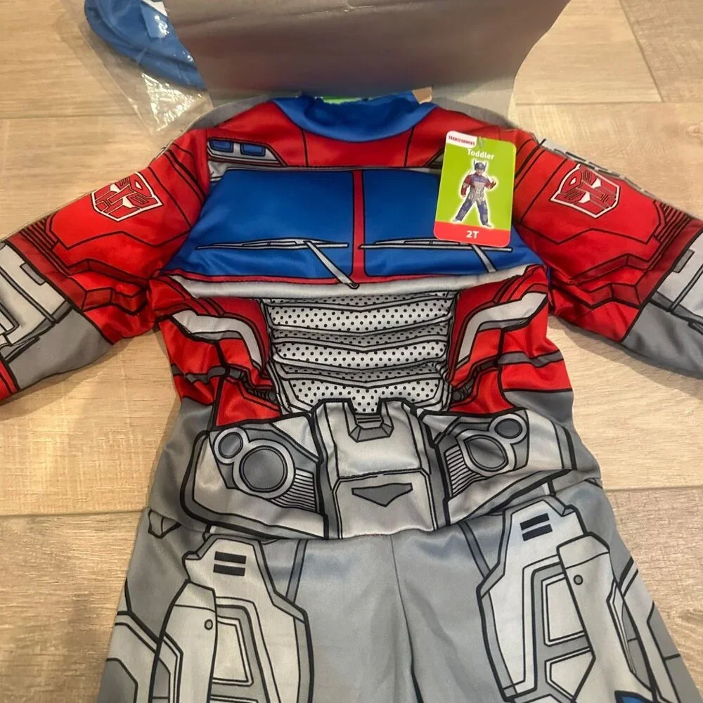 TRANSFORMERS YOUTH KIDS HALLOWEEN COSTUME 2T NEW OPTIMUS PRIME